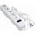 Мережевий фільтр PATRON SP-1055W White, 5 розеток, 5м