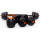 Гантели наборные с функцией штанги и гири FED 1302 Kit 35 кг (2x17.5кг)