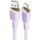 Кабель ROMOSS CB1224 USB-A to Lightning 2.4A 1.2м Lilac Purple (CB1224-621-834H)