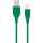 Кабель CABLEXPERT Premium Silicon USB-A to Lightning 1.5м Midnight Green (CC-USB2S-AM8PM-1.5M-G)