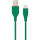 Кабель CABLEXPERT Premium Silicon USB-A to Type-C 1.5м Midnight Green (CC-USB2S-AMCM-1.5M-G)