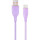 Кабель CABLEXPERT Premium Silicon USB-A to Type-C 1.5м Purple (CC-USB2S-AMCM-1.5M-P)