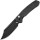 Складаний ніж CJRB Bowie Pyrite Black Blade Stone Wash Steel Handle Black (J1942-BST)