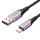 Кабель VENTION USB 2.0 AM/Lightning 2.4A 2м Purple (LABVH)