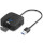 USB-хаб VENTION 2-in-1 USB-A to 1xUSB3.0, 1xUSB2.0, Micro-B Power (CHABB)