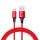 Кабель XO NB143 USB-A to Micro-USB 1м Red