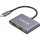 USB-хаб CANYON DS-3 USB-C Hub 3-in-1 (CNS-TDS3)