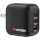 Зарядний пристрій VERBATIM 70W 2xUSB-C, 1xUSB-A, PD3.0, QC3.0 Mini GaN Wall Charger Black