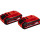 Комплект акумуляторів EINHELL Power-X-Change Plus 18V 4.0Ah Twinpack 2-pack (4511629)