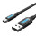 Кабель VENTION USB2.0 AM/Mini-BM 0.5м Black (COMBD)