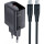 Зарядний пристрій ACEFAST A82 Fast Charge Wall Charger GaN PD20W (1xUSB-C) Black w/Type-C cable