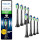 Насадка для зубной щётки PHILIPS Sonicare W2 Optimal Black 8шт (HX6068/88)