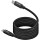 Кабель PROMATE Springy USB-C to USB-C PD 60W 1.2м Black