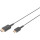 Кабель оптичний (AOC) DIGITUS High Speed, HighFlex Connection Cable HDMI - Mini-HDMI 2м Black (DB-330121-020-S)