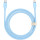 Кабель BASEUS Jelly Liquid Silica Gel Fast Charging Data Cable Type-C to iPhone 20W 2м Blue (CAGD020103)