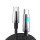 Кабель WUW X214 Type-C to Type-C PD 60W 1м Black