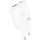 Зарядний пристрій WUW C217 1xUSB-A, 1xUSB-C, PD25W White