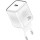 Зарядное устройство WUW C225 1xUSB-C, PD20W, GaN White