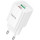 Зарядний пристрій HOCO C149A Charm 1xUSB-A, 1xUSB-C, PD30W, QC3.0 White (6942007630337)