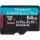 Карта пам'яті KINGSTON microSDXC Canvas Go! Plus 64GB UHS-I U3 V30 A2 Class 10 (SDCG4/64GBSP)