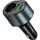 Автомобільний зарядний пристрій HOCO Z56 Friend 1xUSB-C, 1xUSB-A, 1xCar Charger, PD35W, QC3.0 Black (6942007633031)