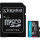 Карта пам'яті KINGSTON microSDXC Canvas Go! Plus 128GB UHS-I U3 V30 A2 Class 10 + SD-adapter (SDCG4/128GB)