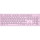Клавиатура беспроводная CANYON HKB-W01 Pink (CNS-HKBW01P)