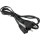 Кабель живлення VOLTRONIC CEE7/16-C7 1.5м (PC-184CEE7/16-C7-CCA-1,5 BLACK)