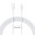 Кабель BASEUS Superior Series Fast Charging Data Cable USB to Type-C 100W 2м White (P10320102214-03)