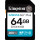 Карта пам'яті KINGSTON SDXC Canvas Go! Plus 64GB UHS-I U3 V30 Class 10 (SDG4/64GB)