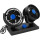 Автомобільний вентилятор VOLTRONIC F30 Dual-Headed 360° Rotating Car Fan with Low Noise & Adjustable Airflow