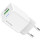 Зарядний пристрій COLORWAY GaN Mini 30W 1xUSB-A, 1xUSB-C Fast Charging White (CW-CHS053PD-WT)