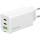Зарядний пристрій COLORWAY GaN Mini 65W 1xUSB-A, 2xUSB-C Fast Charging White (CW-CHS058PD-WT)