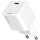 Зарядний пристрій COLORWAY GaN Mini 25W 1xUSB-C Fast Charging White (CW-CHS052PD-WT)