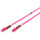 Оптичний патч-корд DIGITUS LC/UPC-LC/UPC, MM OM4, Duplex, 1м, Violet (DK-2533-01-4)