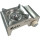 Портативна газова плитка BASECAMP Camping Stove Mokka Bone White