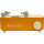 Портативная газовая плитка BASECAMP Camping Stove Mokkiata Orange