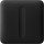 Кнопка для одноклавішного вимикача (димера) AJAX SoloButton Dimmer 1-gang 2-way for LightSwitch Black