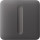 Кнопка для одноклавишного выключателя (диммера) AJAX SoloButton Dimmer 1-gang 2-way for LightSwitch Gray