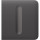 Кнопка боковая для одноклавишного выключателя-диммера AJAX SideButton Dimmer 1-gang 2-way for LightSwitch Gray