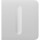 Кнопка боковая для одноклавишного выключателя-диммера AJAX SideButton Dimmer 1-gang 2-way for LightSwitch White
