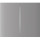 Кнопка для двоклавішного вимикача AJAX CenterButton Vertical 2-gang for LightSwitch Fog