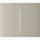 Кнопка для двухклавишного выключателя AJAX CenterButton Vertical 2-gang for LightSwitch Ivory