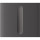 Кнопка для одноклавішного вимикача (димера) AJAX CenterButton Dimmer Vertical 1-gang 2-way for LightSwitch Ivory