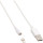 Кабель XO NB187 USB-A to Lightning 1м White