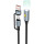 USB лампа для ноутбука/повербанка HOCO UA38C USB/Type-C to LED Light Black