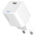 Зарядний пристрій COLORWAY GaN Mini 20W 1xUSB-C Fast Charging White (CW-CHS059PD-WT)
