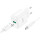 Зарядний пристрій HOCO C140A Smart 1xUSB-A, QC3.0, 18W White w/Micro-USB cable (6942007627818)