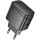 Зарядний пристрій HOCO CS61A Bright 1xUSB-A, 1xUSB-C, PD30W, QC3.0 Black (6942007638425)