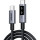 Кабель UGREEN L509 Uno Type-C to Type-C PD 100W 3м Black/Gray (35513)